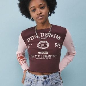 NWOT Urban Outfitters BDG Graphic Long Sleeve